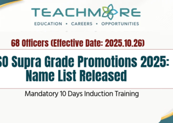 MSO Supra Grade Promotions 2025 Name List Released