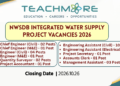 NWSDB Integrated Water Supply Project Vacancies 2026